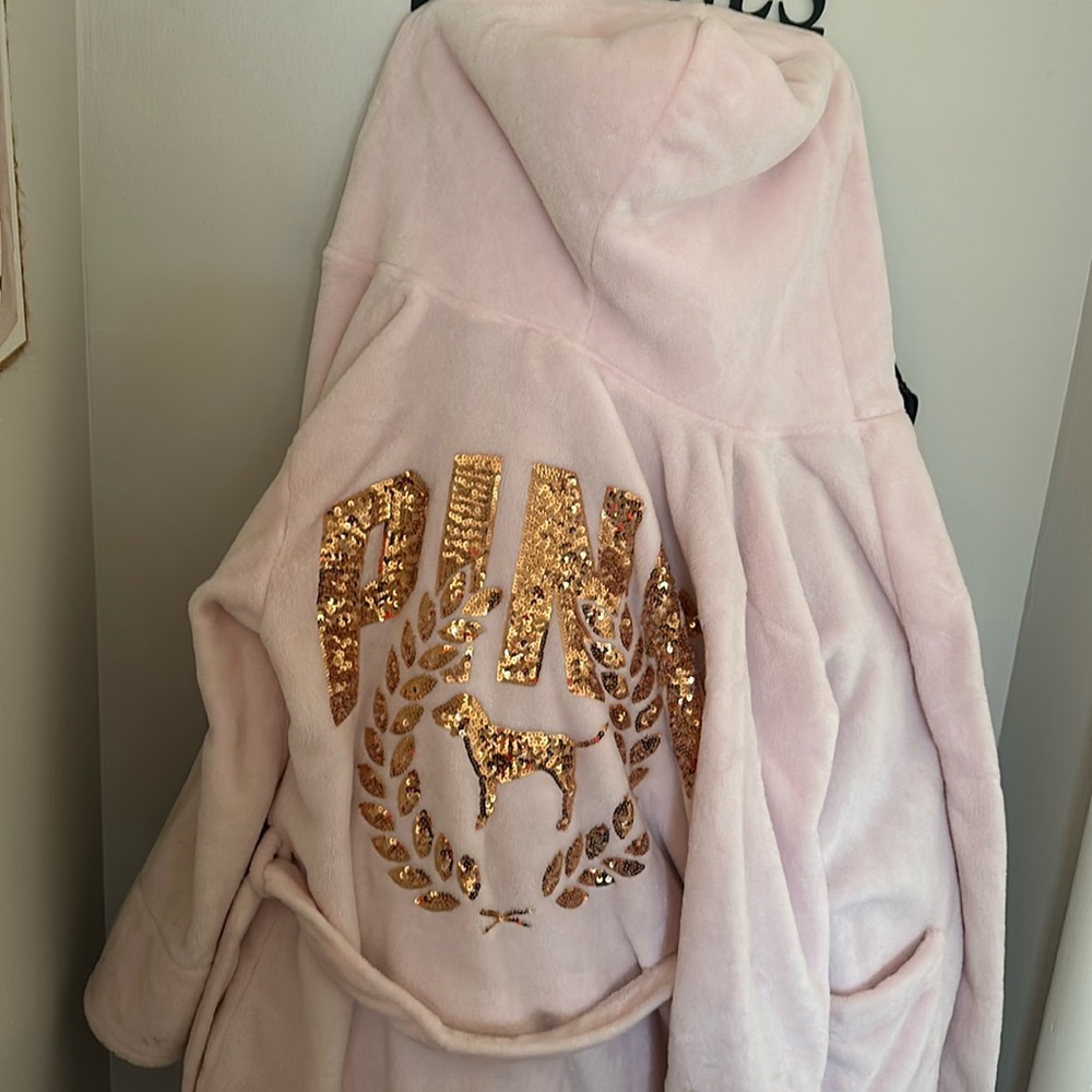 Vs pink robe